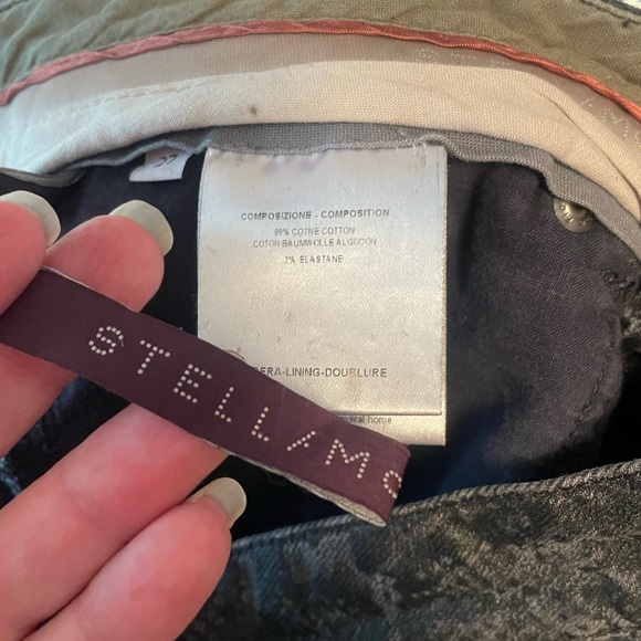 Stella McCartney python snakeskin print skinny ankle jeans Size 27 - Picture 5 of 10